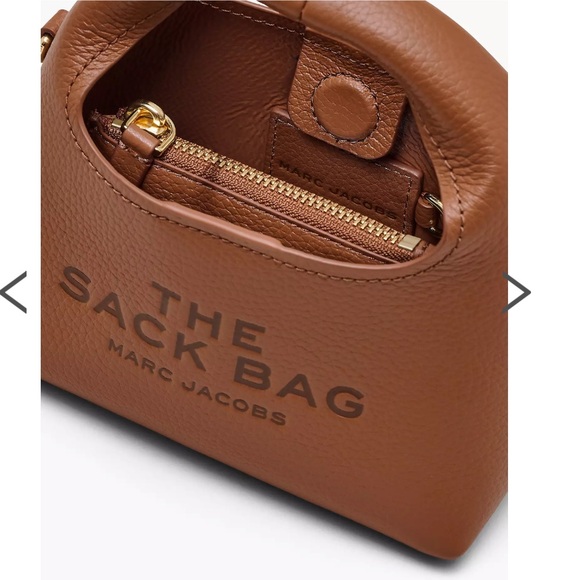 Marc Jacobs Brown The Sack Bag - Picture 3 of 9